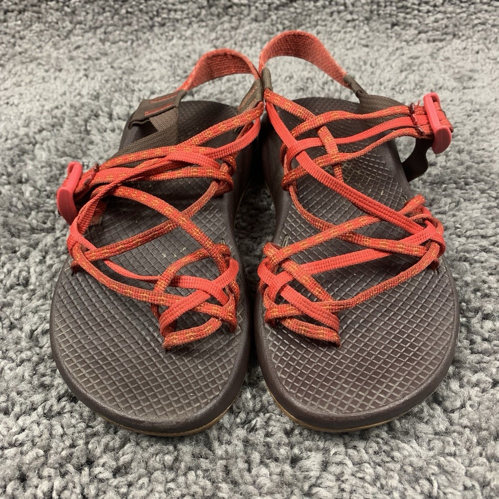 Chaco Z/X3 Java Ginger Sandals Womens Us Size 8 Straps Outdoor Water Shoes Red